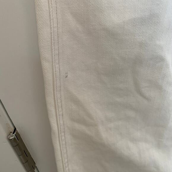 Free People CRVY Baggy High Rise Wide Leg Stretch Waist Belted Pants Size 28 - Picture 6 of 6